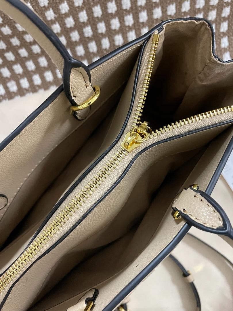 断捨離 ショルダーバッグ ベージュ