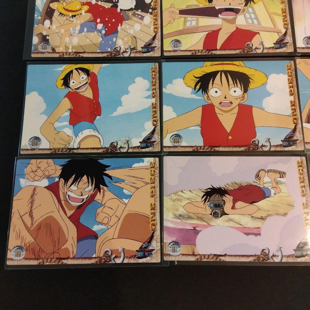 ONEPIECE アマダ ステッカーコレクション ルフィ コビー 希少 レア