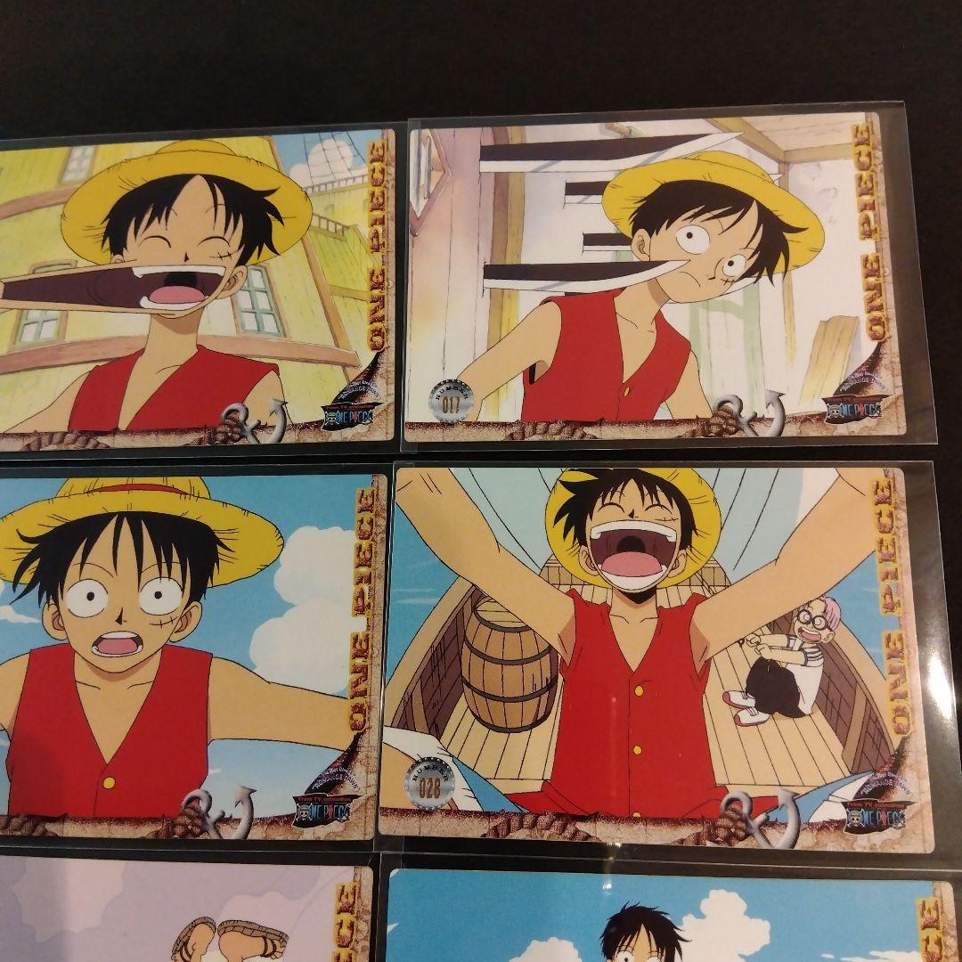 ONEPIECE アマダ ステッカーコレクション ルフィ コビー 希少 レア