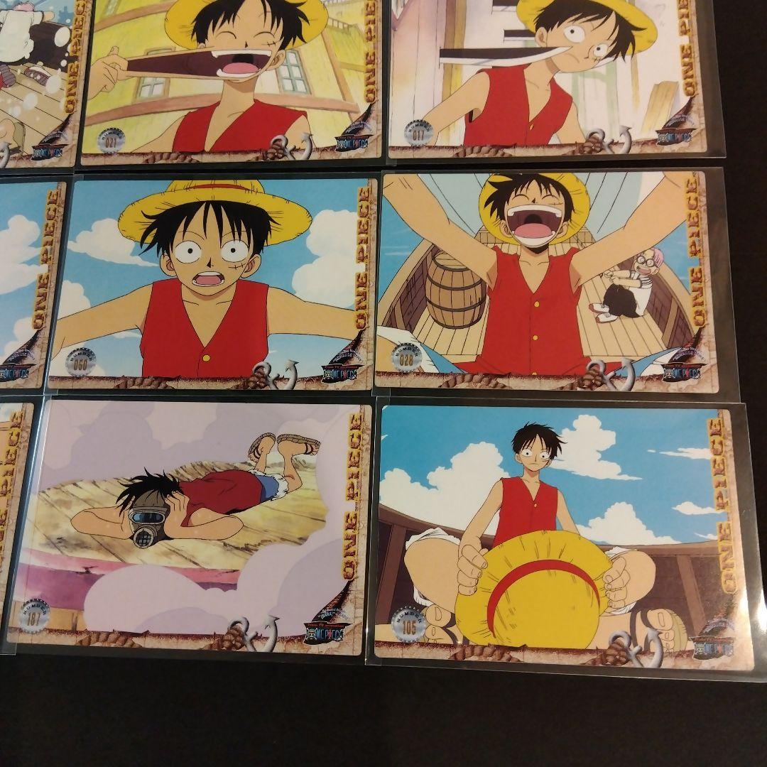 ONEPIECE アマダ ステッカーコレクション ルフィ コビー 希少 レア