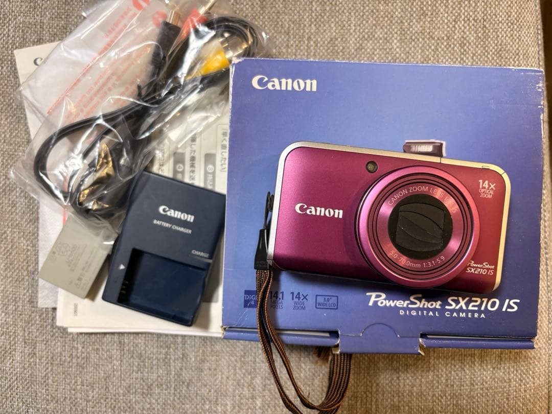 Canon PowerShot SX210 IS パープル