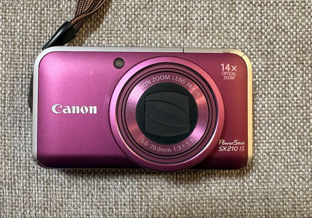 Canon PowerShot SX210 IS パープル