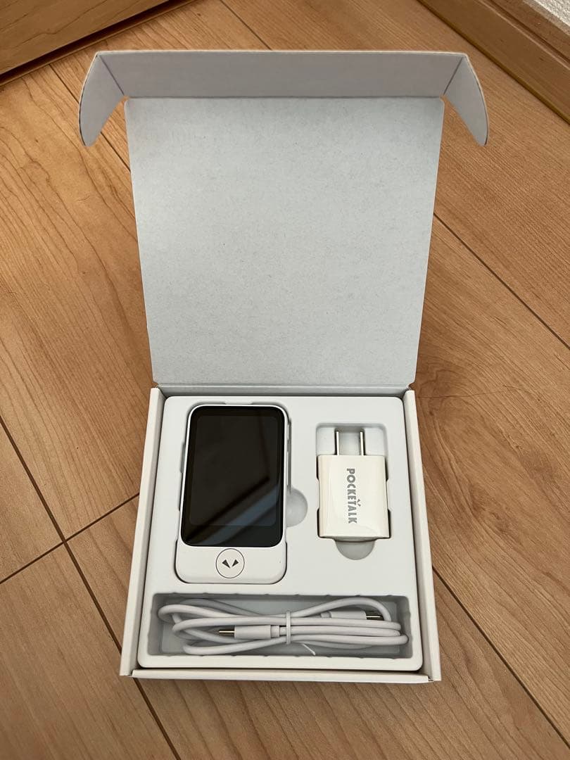 ポケトークS2 ホワイト　ほぼ新品