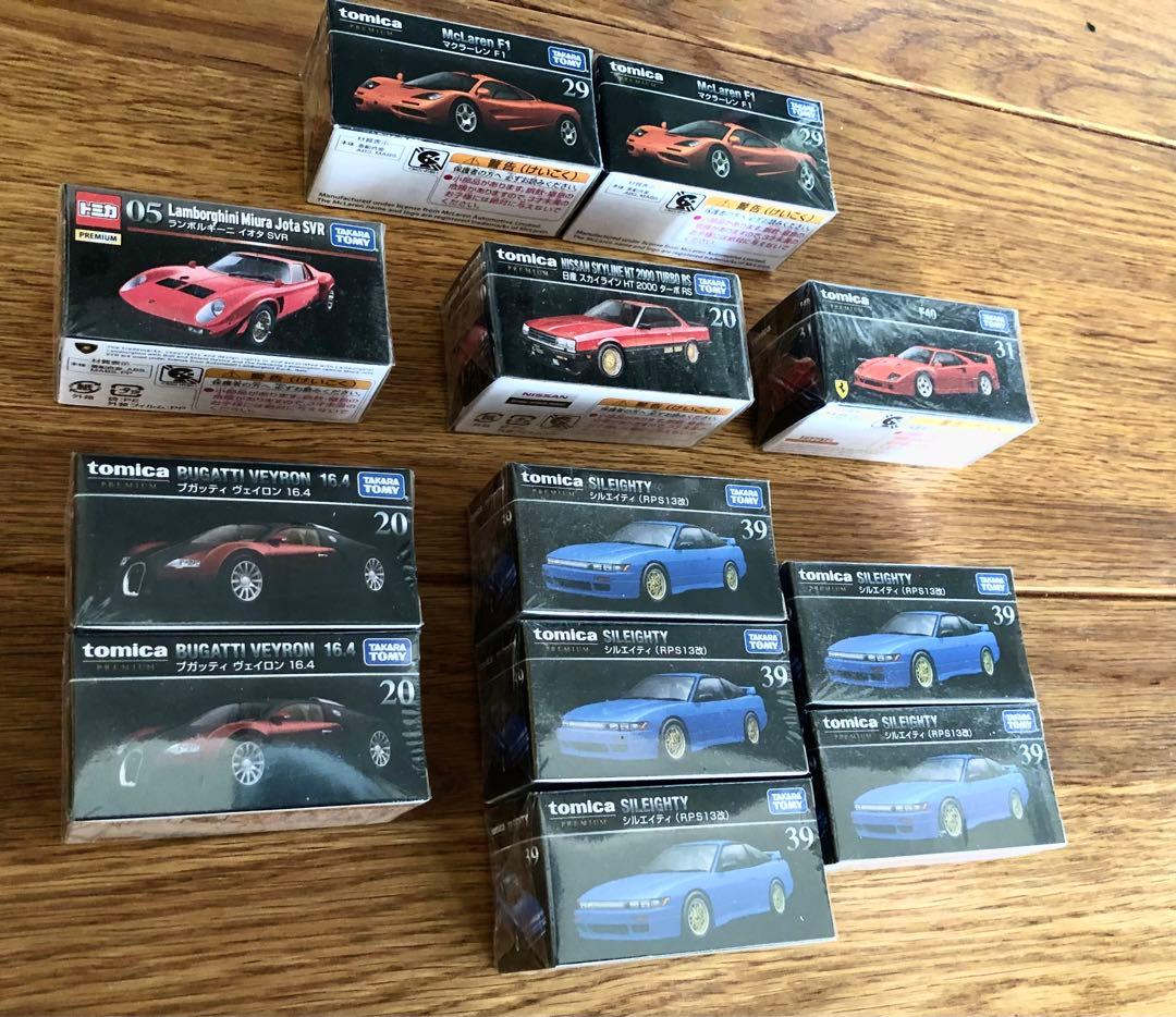 【新品.未使用.未開封.美品】トミカプレミアム トミカミニカーまとめ売り12台