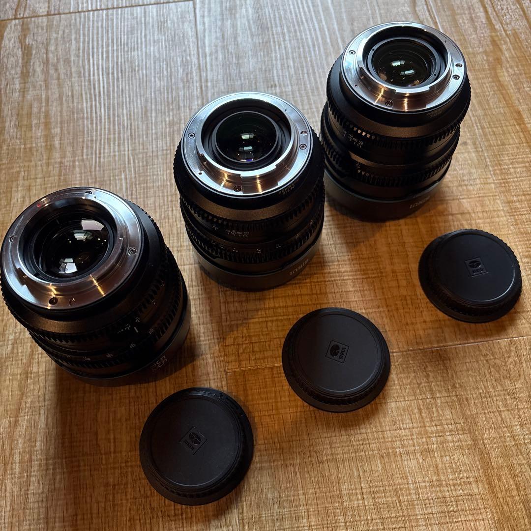 美品 SIRUI Night Walker 24/35/55 Sony E