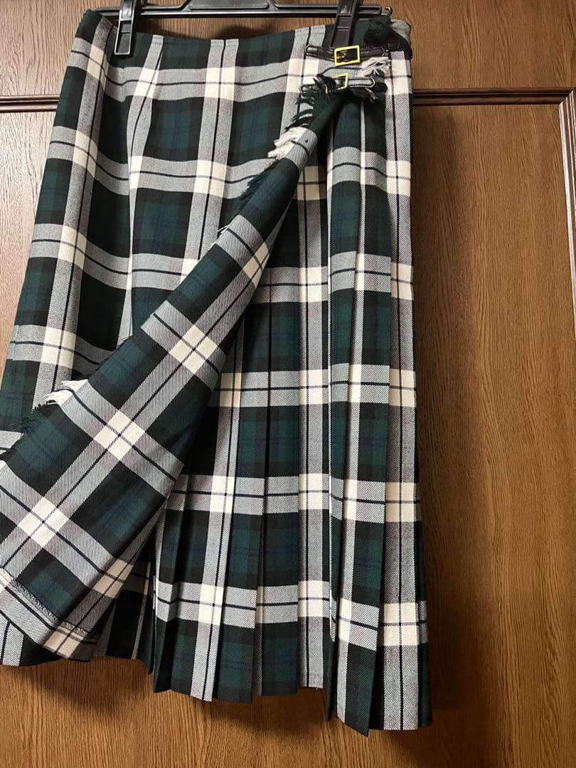 【タグなし新品】コージ　ワタナベ　スティル　プリーツスカート　11号　日本製