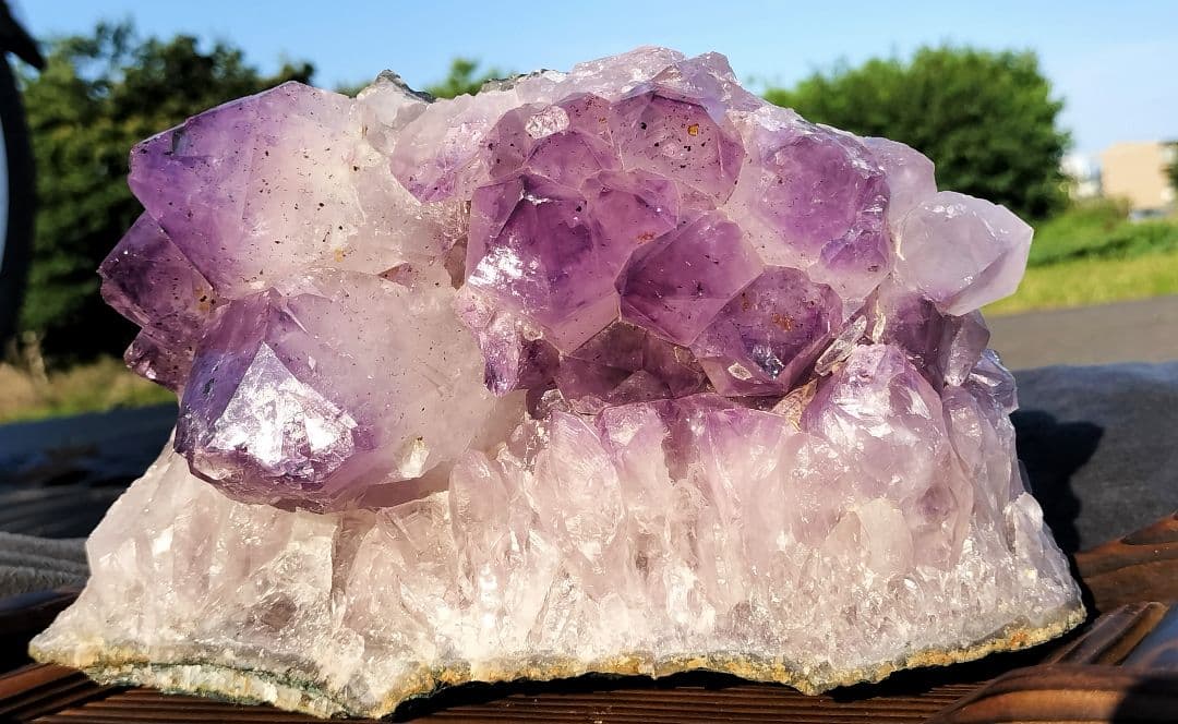 アメジスト原石結晶 重量級 特大サイズ ブラジル産 アメジスト結晶
