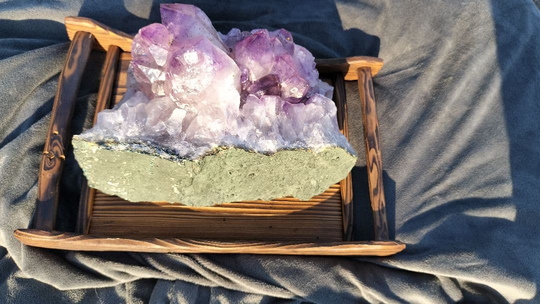 アメジスト原石結晶 重量級 特大サイズ ブラジル産 アメジスト結晶