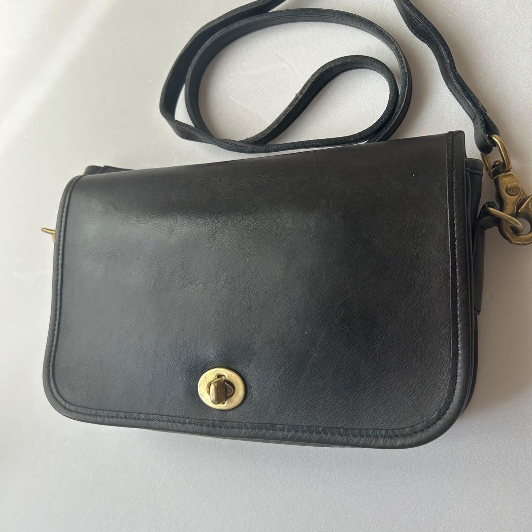 クリーニング済 old coach 9755 Pocket Purse 80s