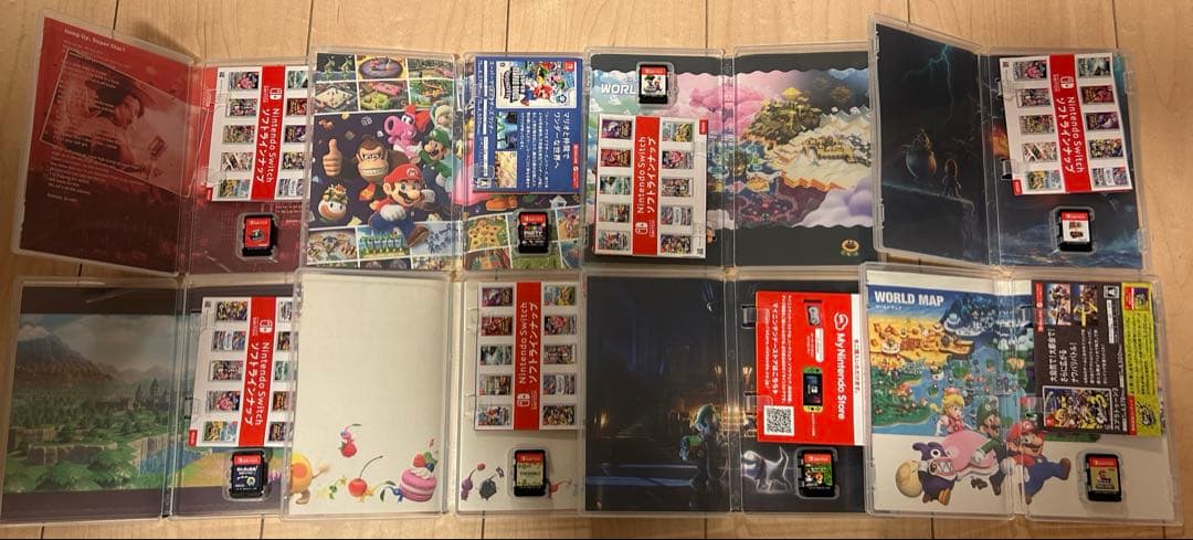 Nintendo Switch ソフト　マリオ　ピクミン　ゼルダ　8本セット