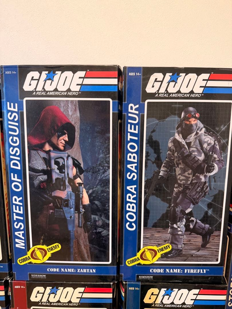 サイドショウ 1/6 コブラ とG.I.ジョー　25体セット + コブラの王座付