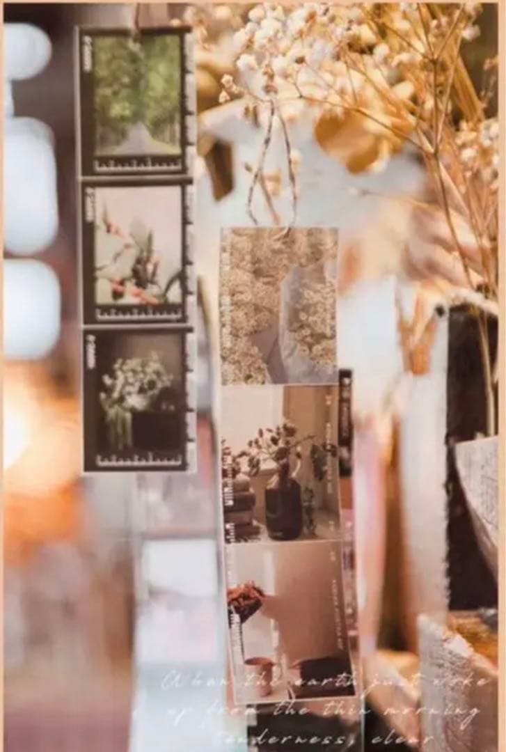 W1424.TRAVEL THE WORLD ボックス入りフォトステッカー 8種