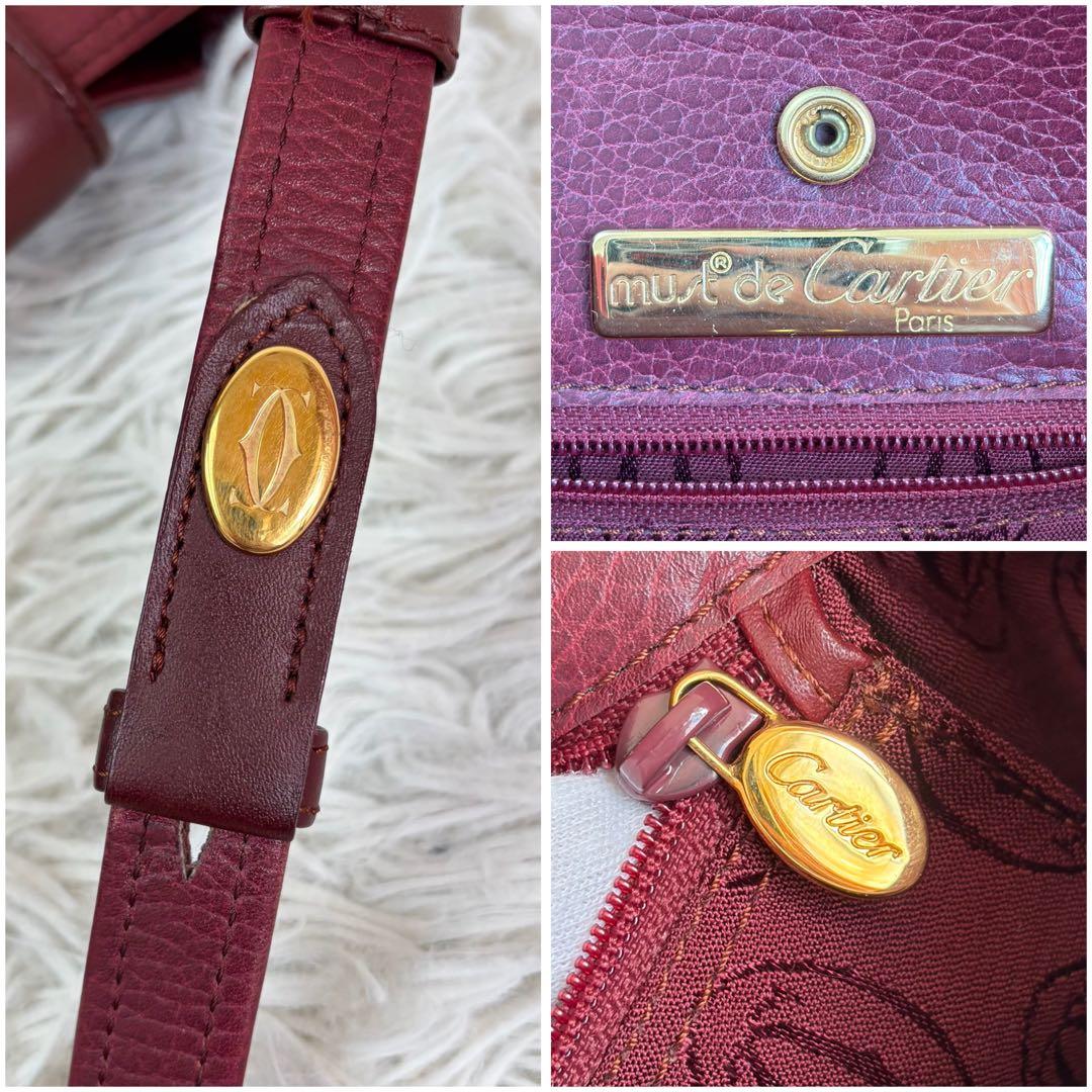 美品✨Cartier カルティエ マストライン トリニティ ショルダーバッグ
