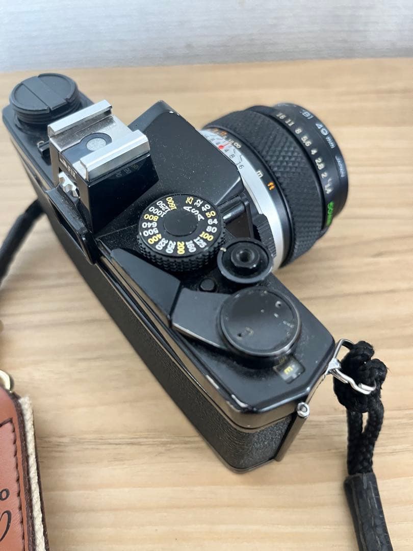 OLYMPUS OM-1一眼レフ　AUTO-S 50mmf1.4レンズ付き