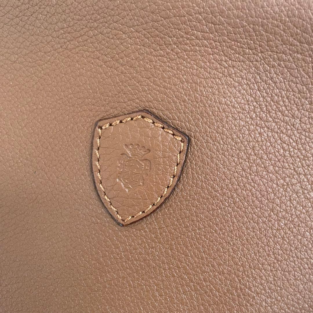 新品 フェリージ サコッシュ ショルダーバッグ レザー ブラウン 本革 ポーチ