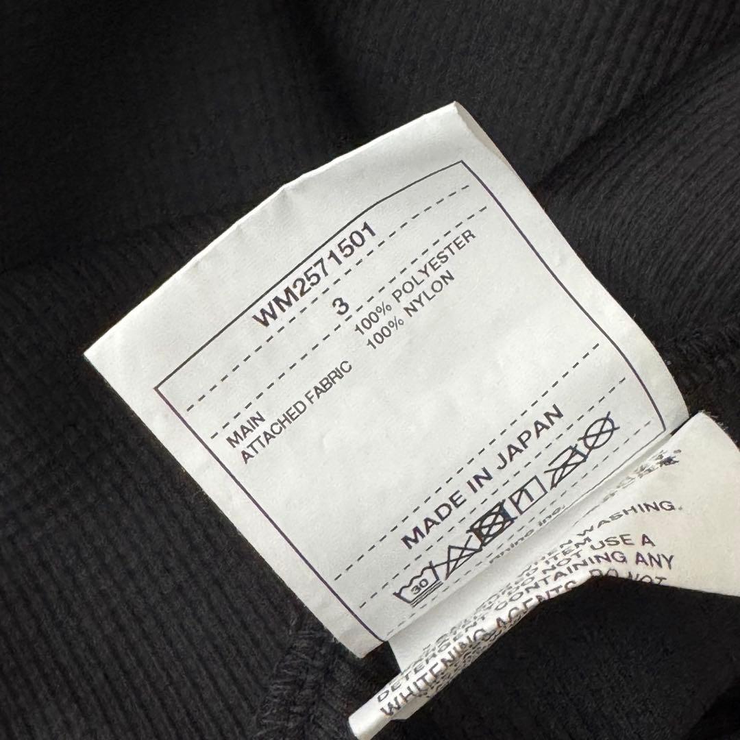 あ*め様 White Mountaneering ZIP HOODIE Blac