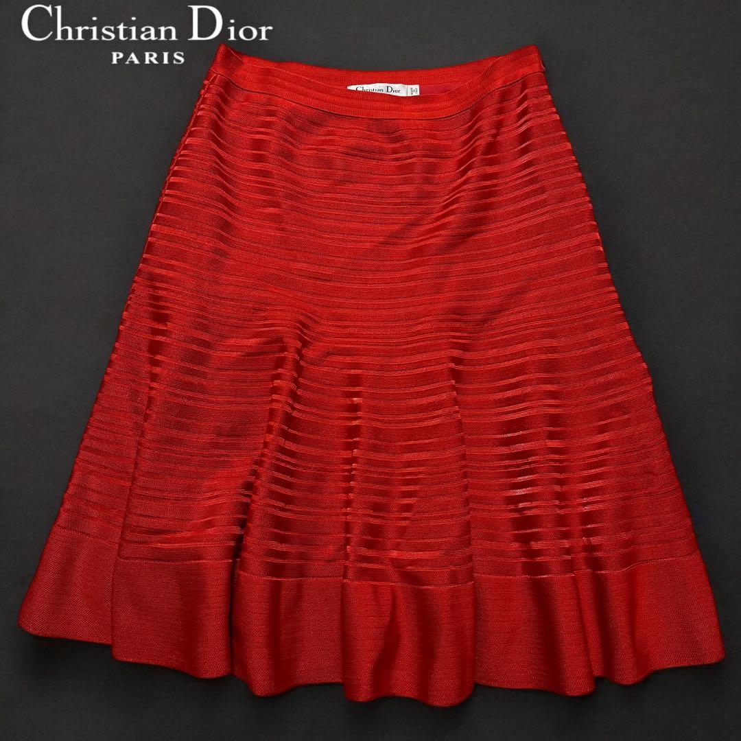 Christian Dior / 膝丈 フレアスカート W69cm m710