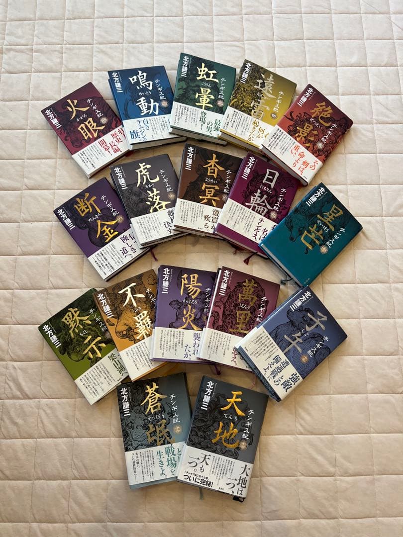 北方謙三 チンギス紀 全17巻セット 美品 帯付き