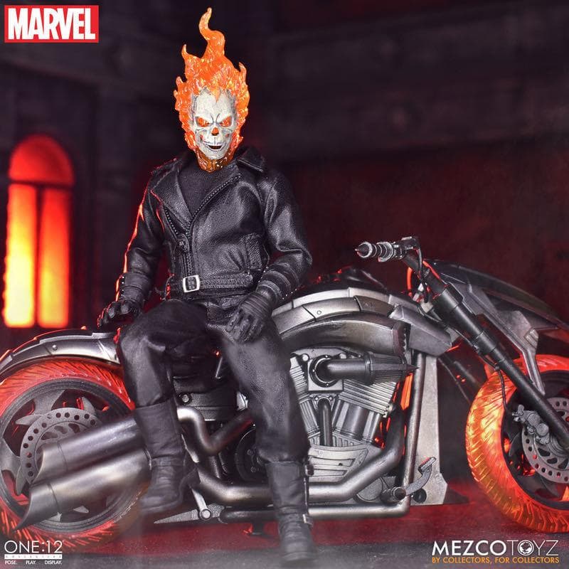 Mezco Toyz 1/12 ゴーストライダー & ヒルバイク メズコトイズ