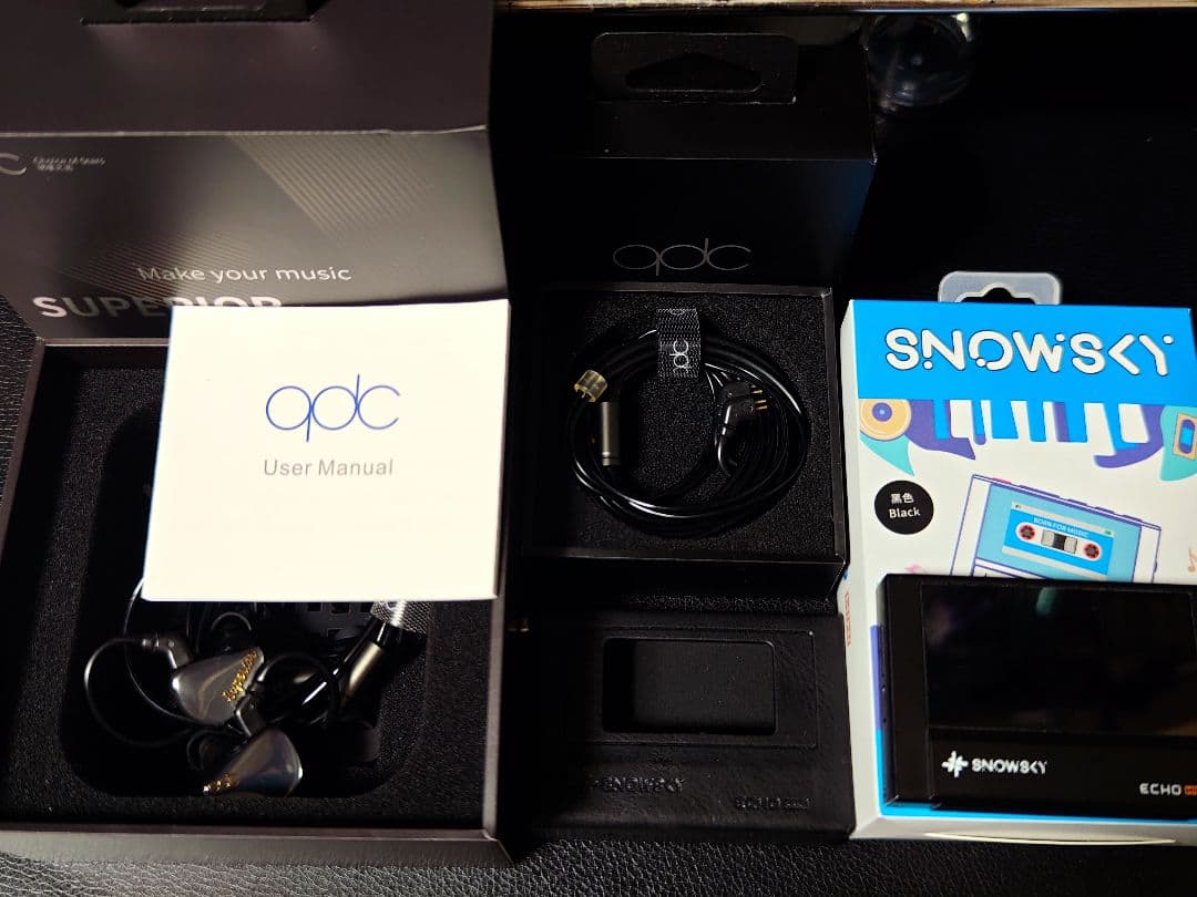 FiiO SKY ECHO MINI ＋ qdc SUPERIORセット