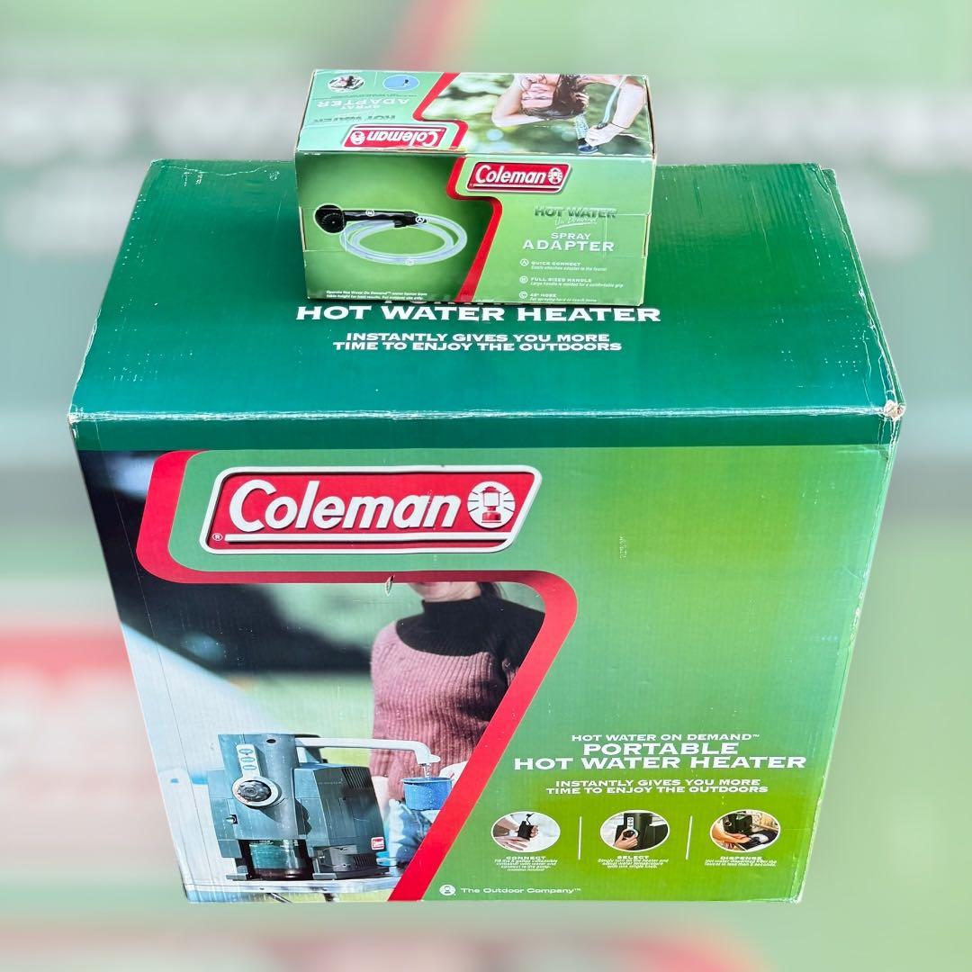 9082.未使用品 コールマン ポータブルホットウォーターヒーター