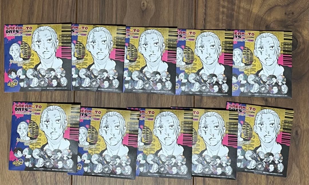 未開封　デコレクション缶バッジ　タワレコ　サカモトデイズ　10個セット