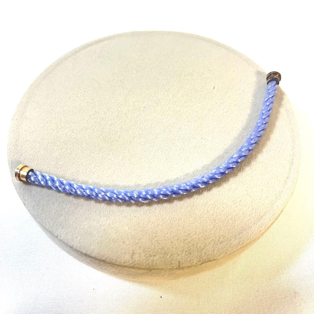 フレッド フォース10 ケーブル レザーブレスレットLM14