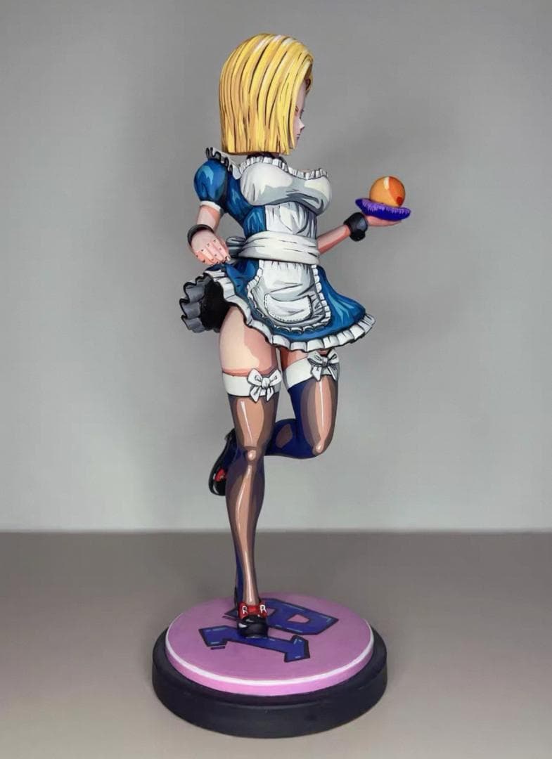 ドラゴンボール メイド 人造人間18号 リペイント フィギュア