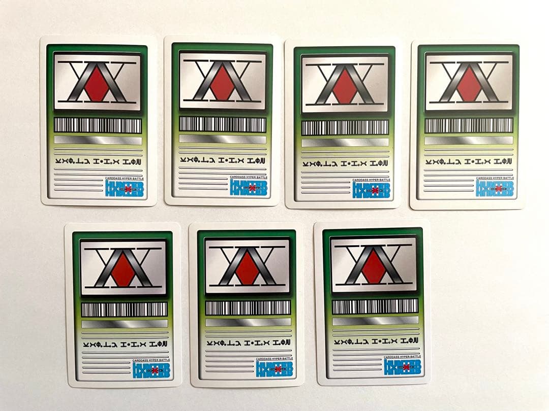 HUNTER×HUNTER イルミ カードダス