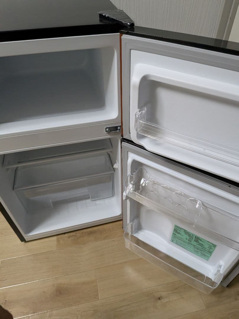 オーヤマ ノンフロン冷凍冷蔵庫 87Ｌ　【2024年製】PRC-B092D-M