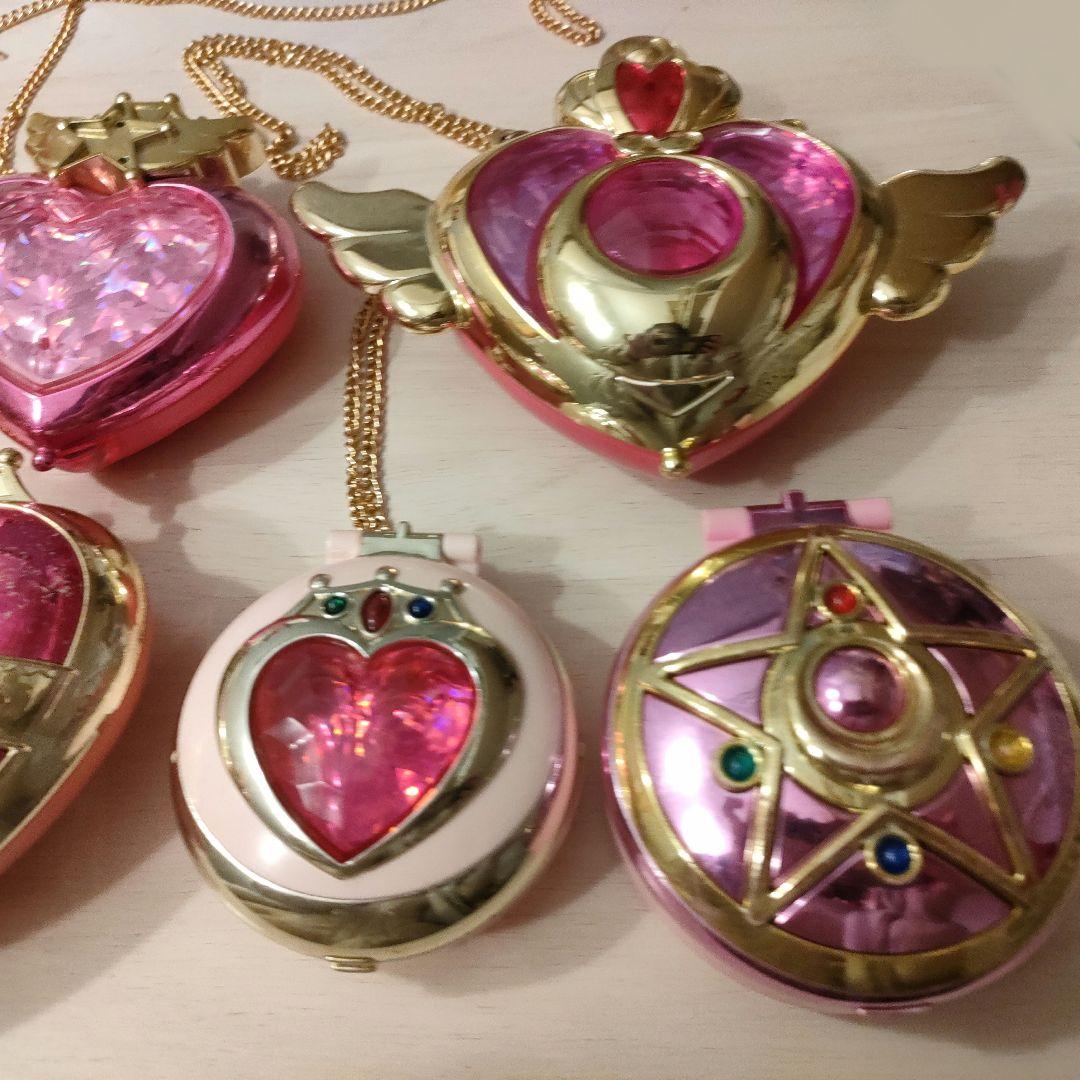 美少女戦士セーラームーン 当時物 変身アイテム ブローチ コンパクト