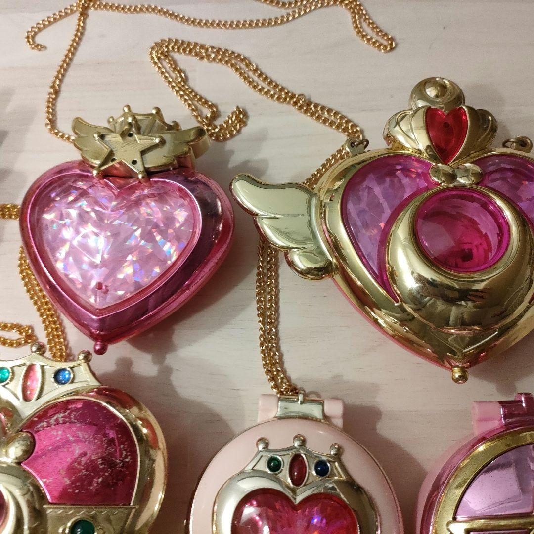 美少女戦士セーラームーン 当時物 変身アイテム ブローチ コンパクト