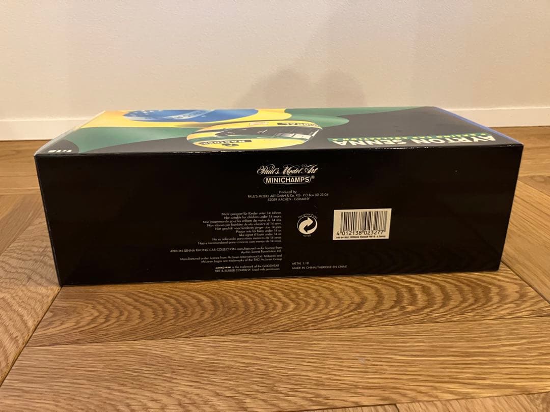 未開封 1/18 ミニチャンプス AYRTON SENNA F1