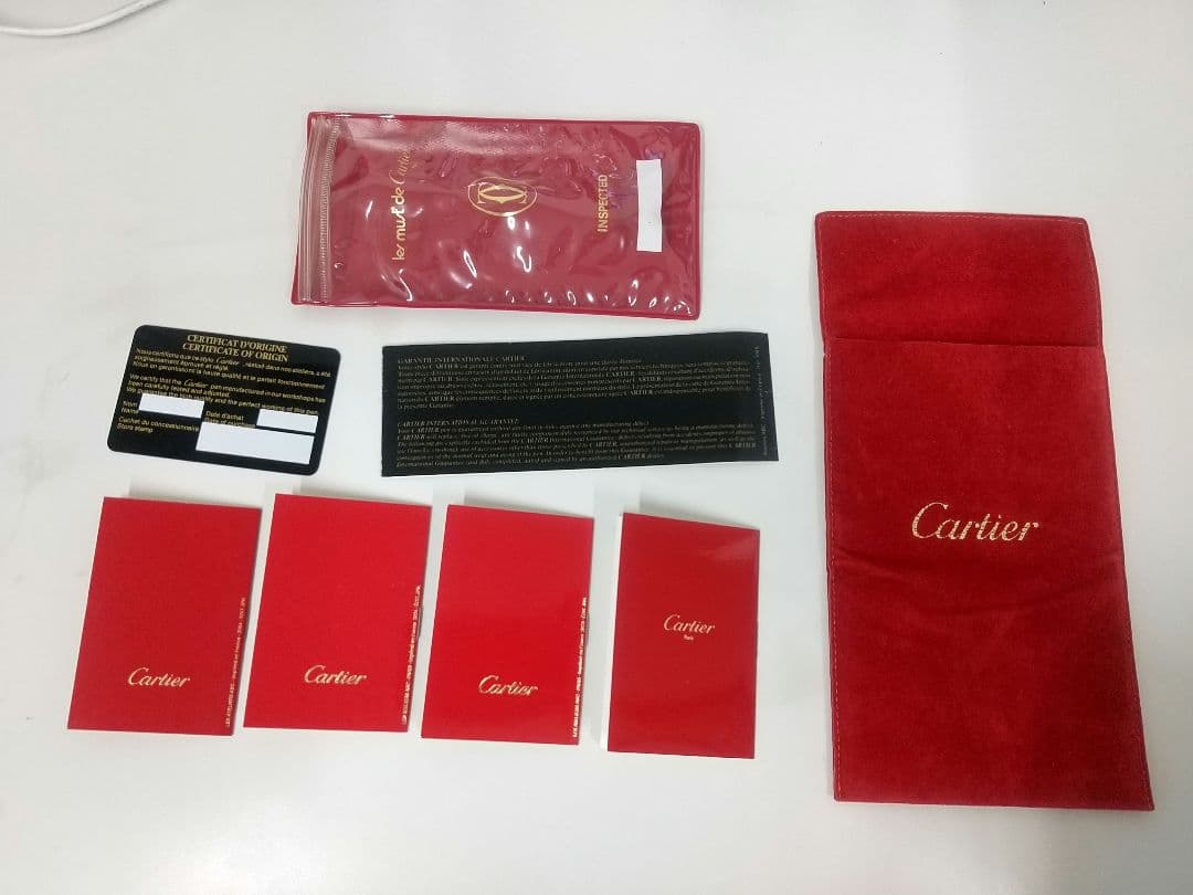 Cartier 万年筆 ゴールド