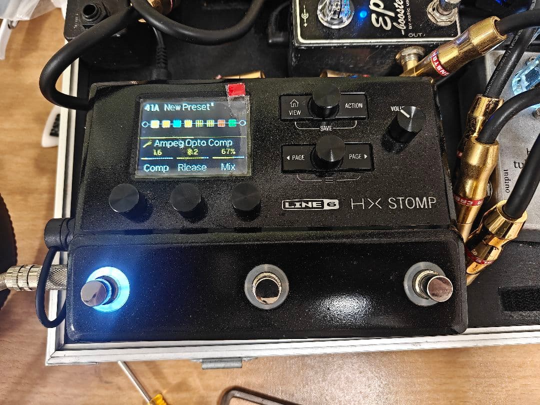 【動作確認済】LINE 6 HX STOMP ギターエフェクター