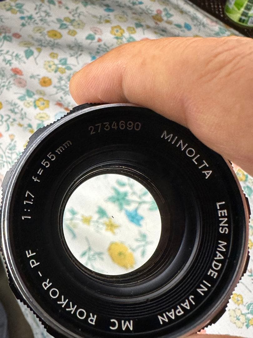 ミノルタ minolta SRT101 55mm f1.7