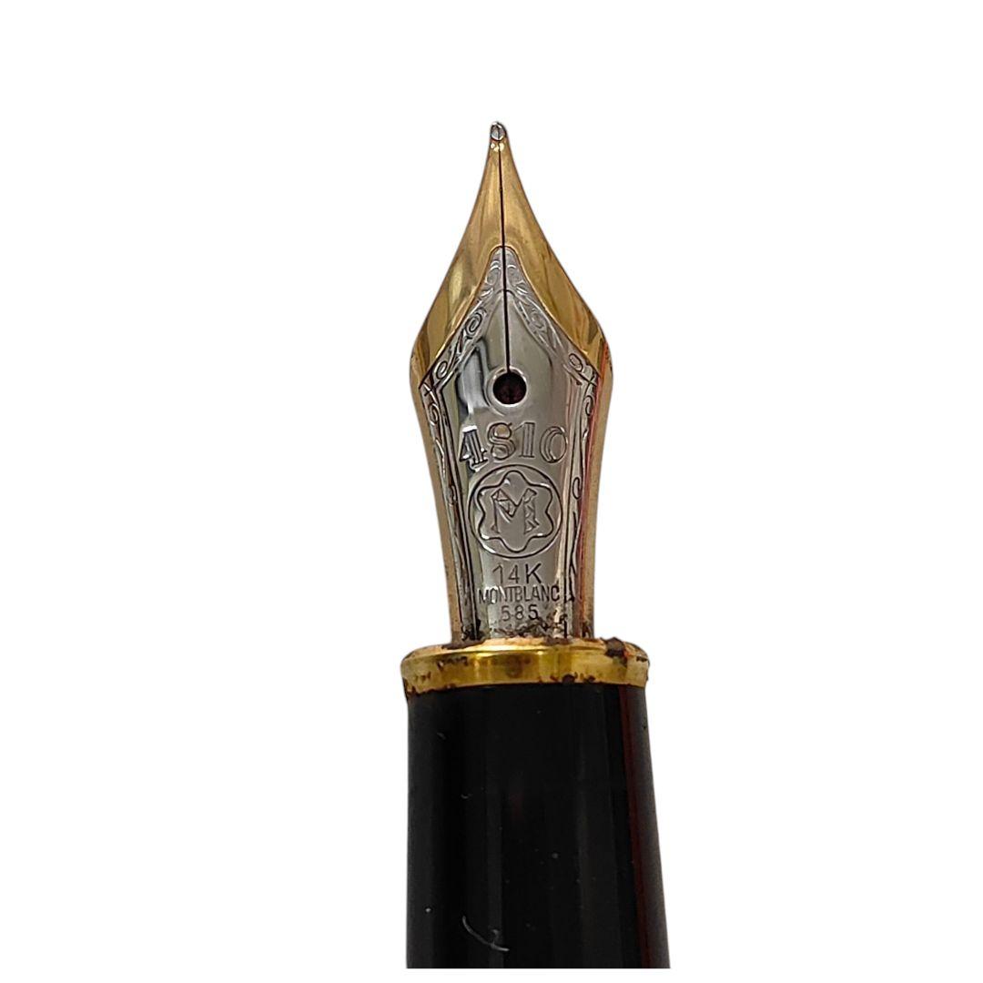 モンブラン　マイスターシュテック　万年筆　ジャンク品　ネーム入り