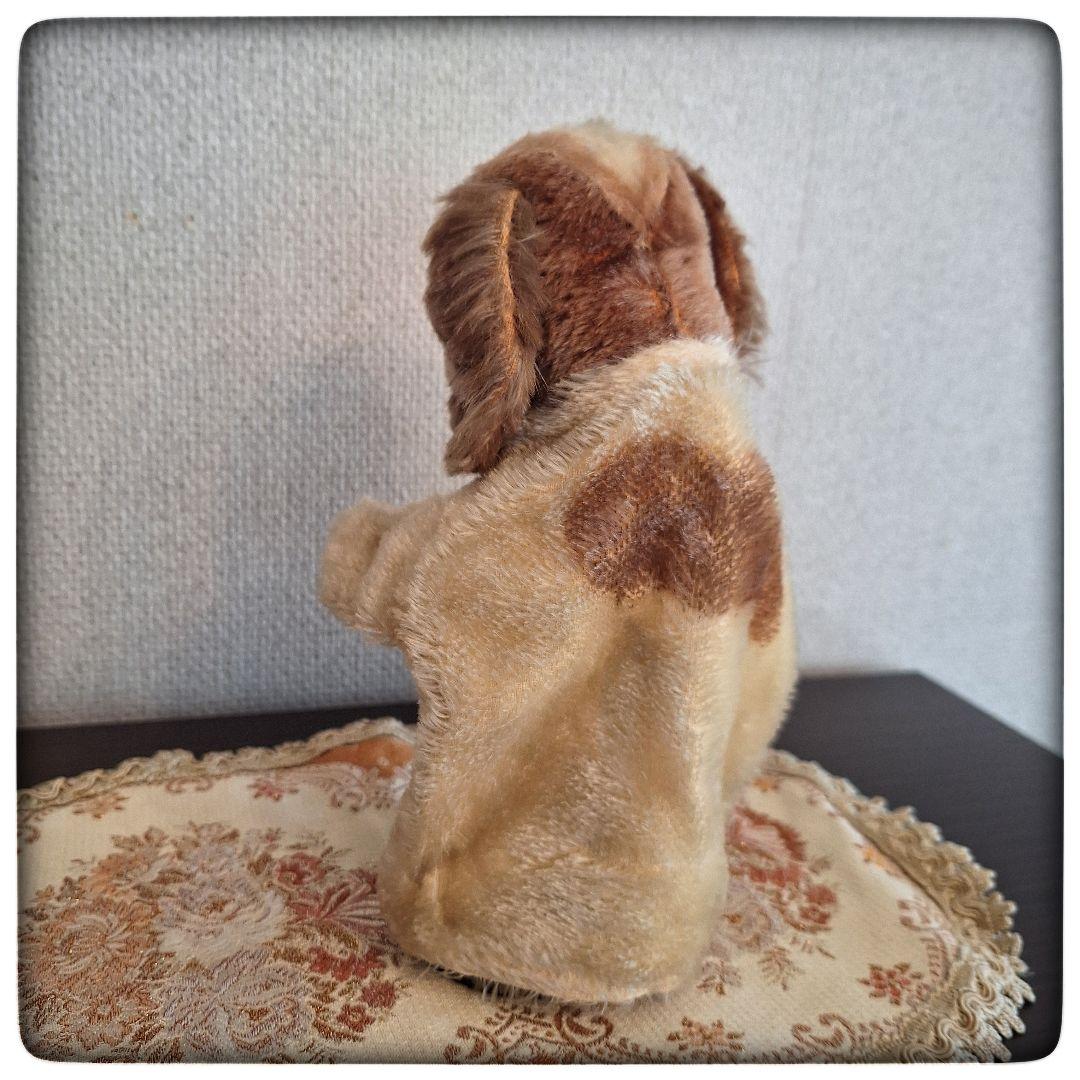 【手踊り人形パペットコッカースパニエル Cockie】ヴィンテージ シュタイフ