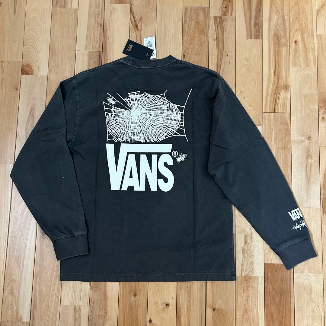Medium VANS MTE スパイダーウェブ 長袖Tシャツ アメリカ USA