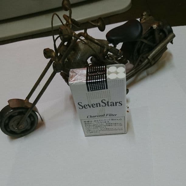 ハーレー風 バイクの置物