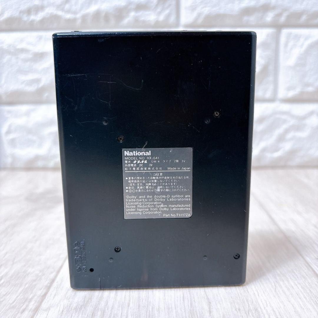 希少 National ナショナル カセットレコーダー RX-S41 ジャンク