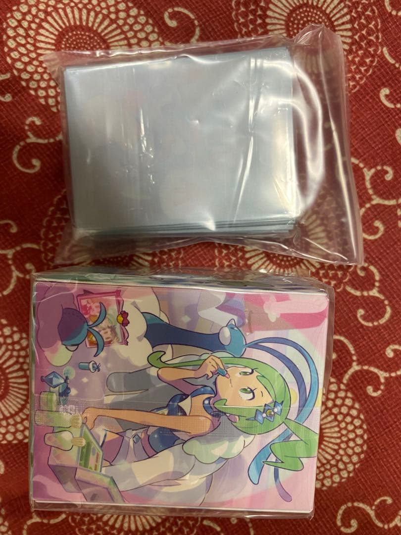 【公式サプライ】ポケモンカード デッキシールド デッキケース ルチア　未使用