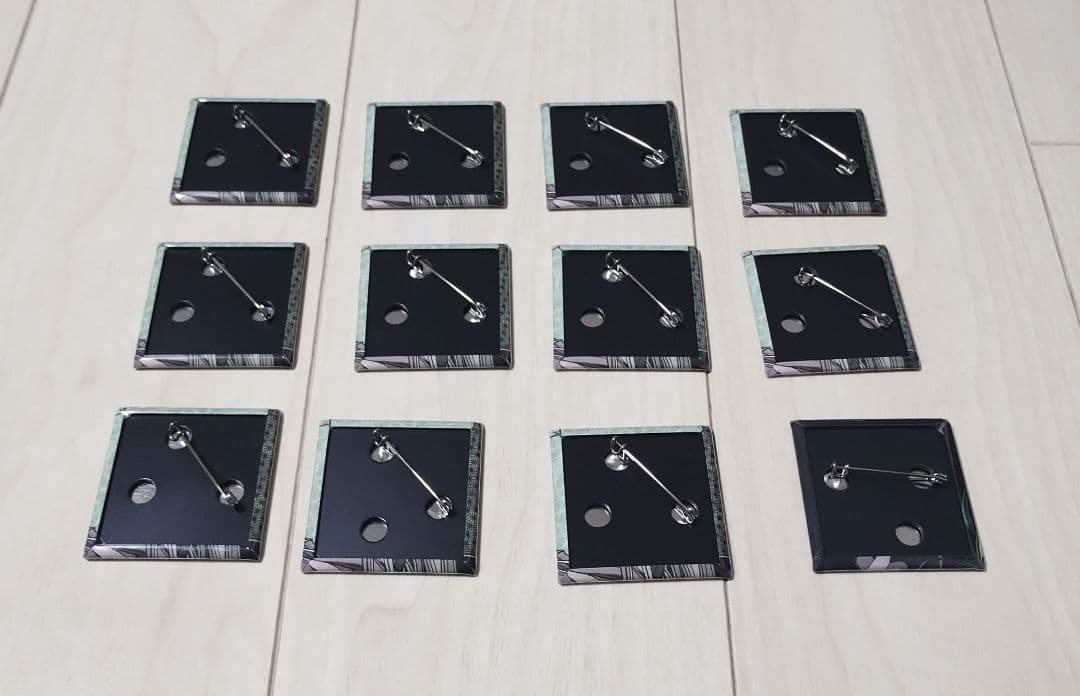 DAIROKU：AYAKASHIMORI　比良　スクエア缶バッジ　12個セット