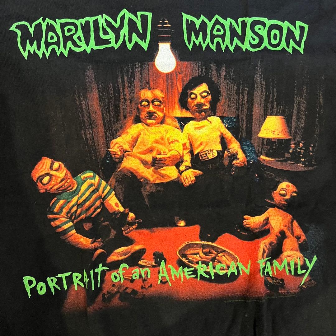 マリリンマンソン Tシャツ Hanes M