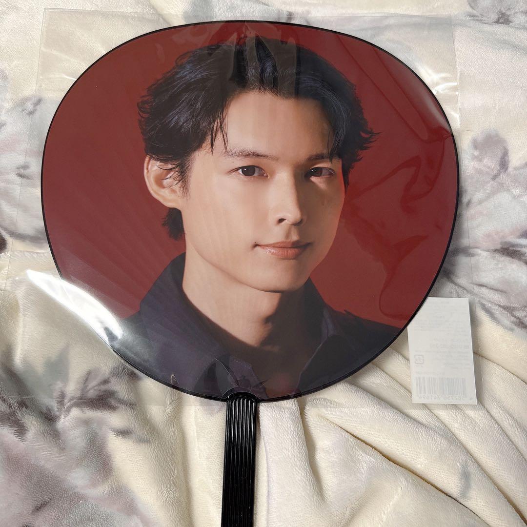 【美品】MILESixTONES ペンライト 手つなぎぬい うちわ 松村北斗