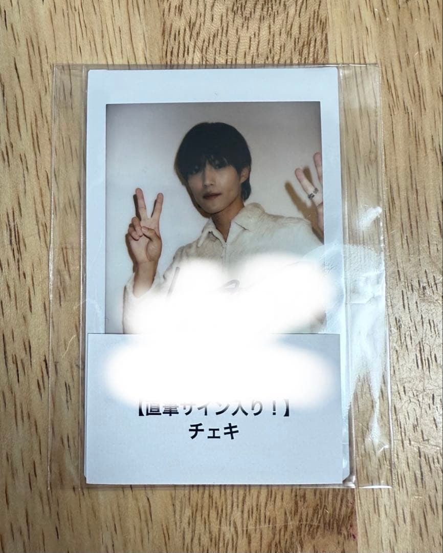 簡秀吉23rd BIRTHDAY EVENT 直筆サイン入り　チェキ