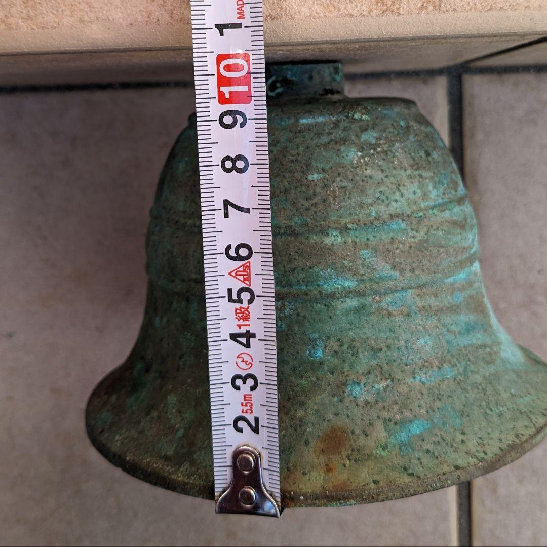 真鍮鐘　骨董　レトロ　大正レトロ　昭和レトロ　アンティーク