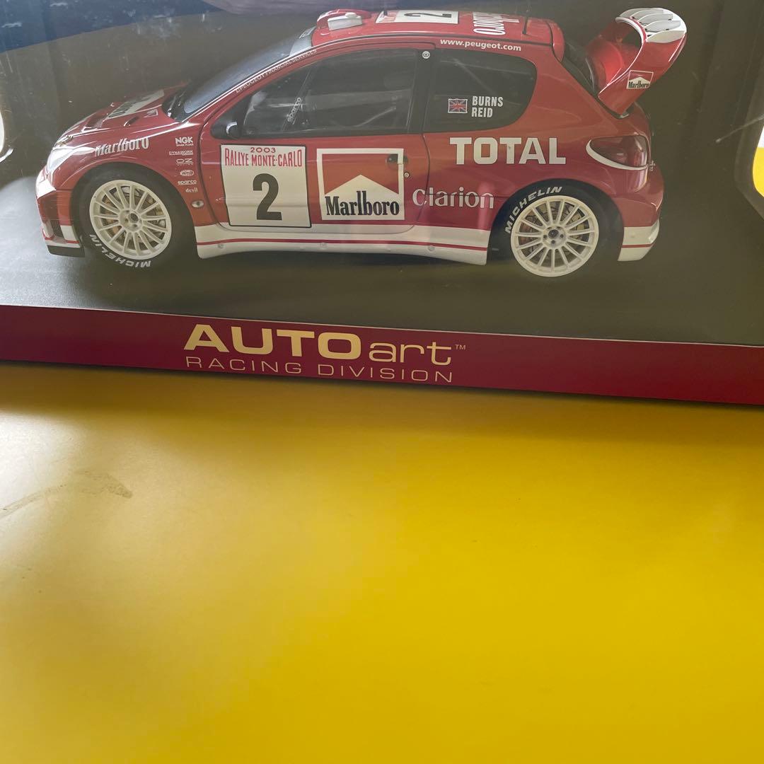 自動車 AUTOart Peugeot 206 WRC 2003