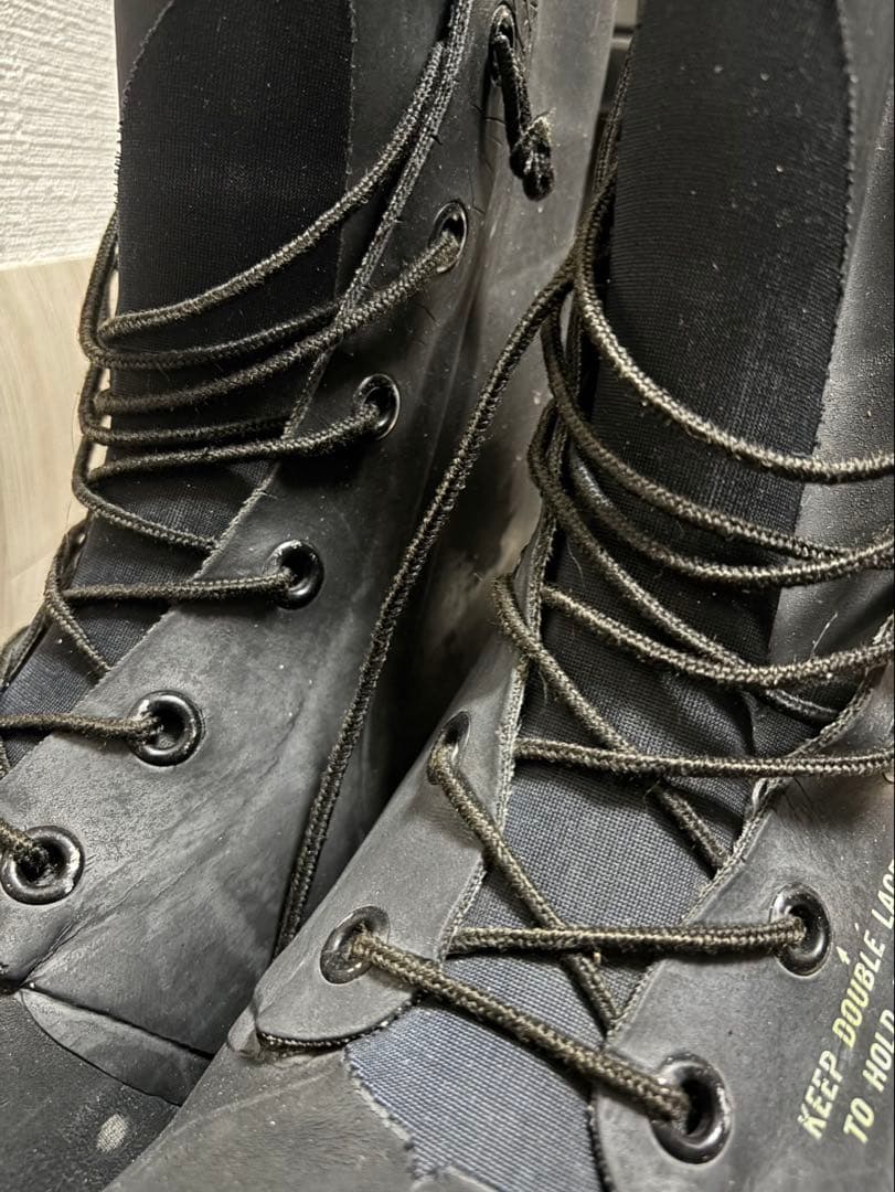 柔*人様 ラバーハイカットブーツ　米軍ミッキーブーツ　バニーブーツ　12R 未使