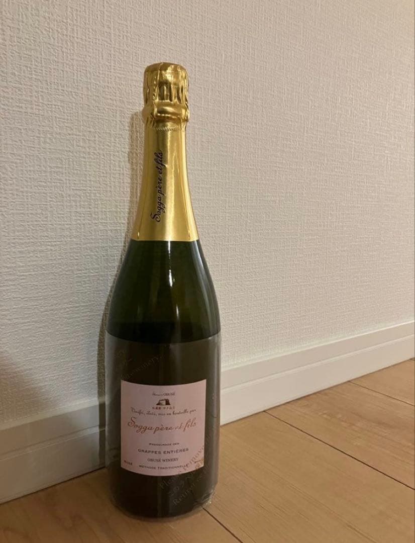 グラップ　アンティエール　ロゼ　スパークリング　小布施ワイナリー